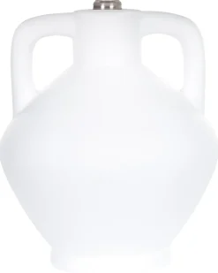 Bordlampe LABRADA Keramik Hvid