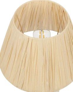 Bordlampe LIMONES Keramik Grøn