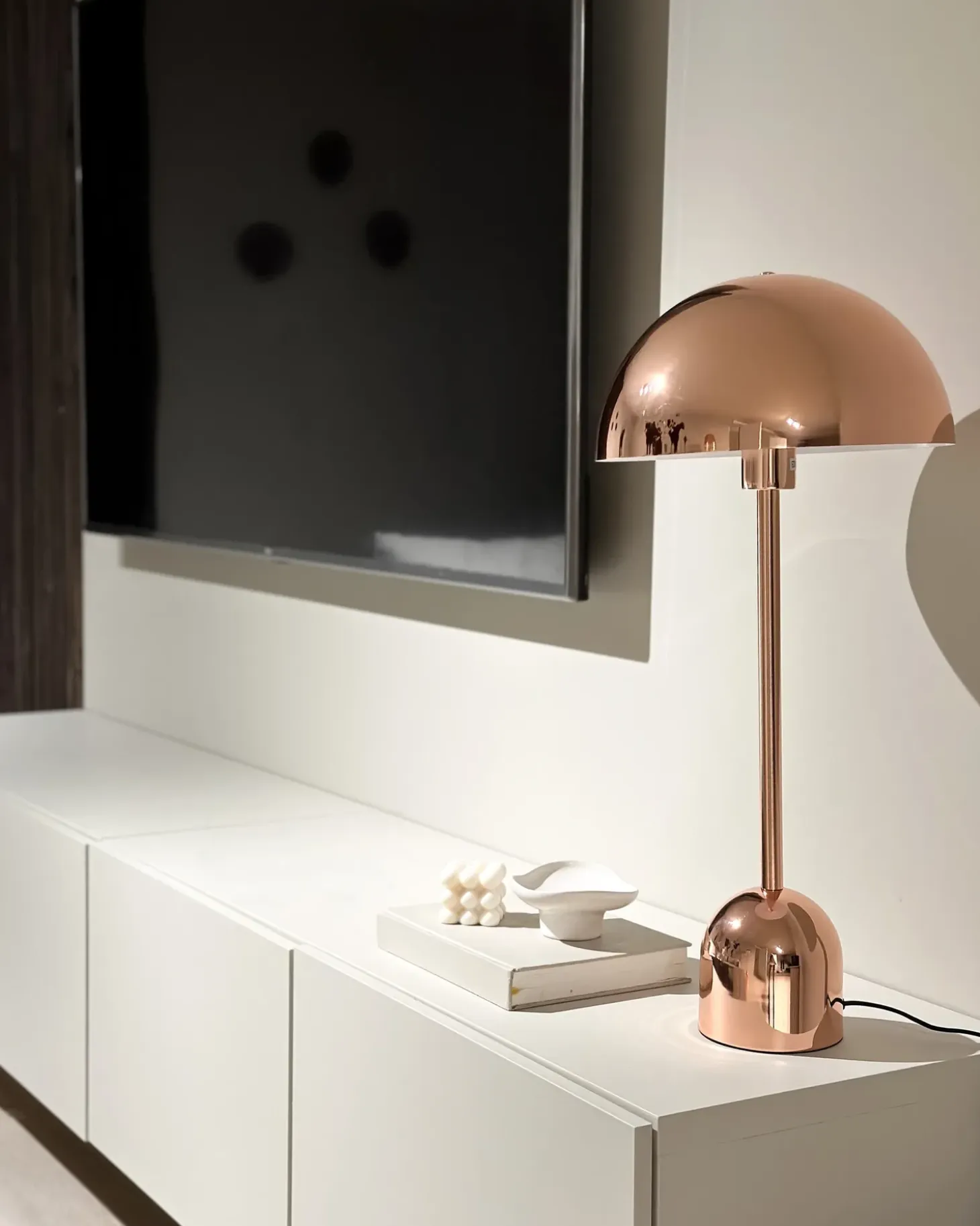 Bordlampe MACASIA Metal Kobber