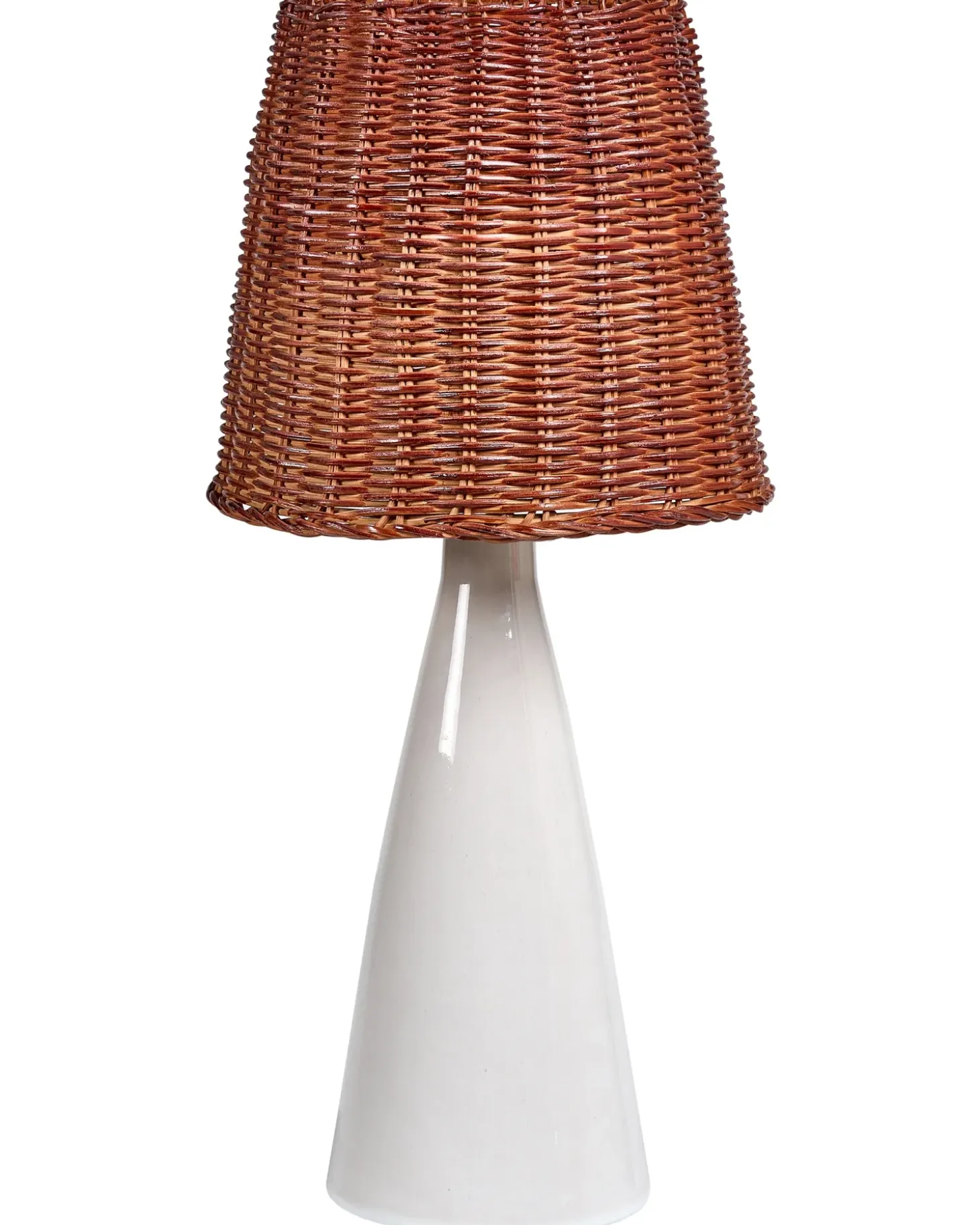 Bordlampe MADURU Keramik Hvid