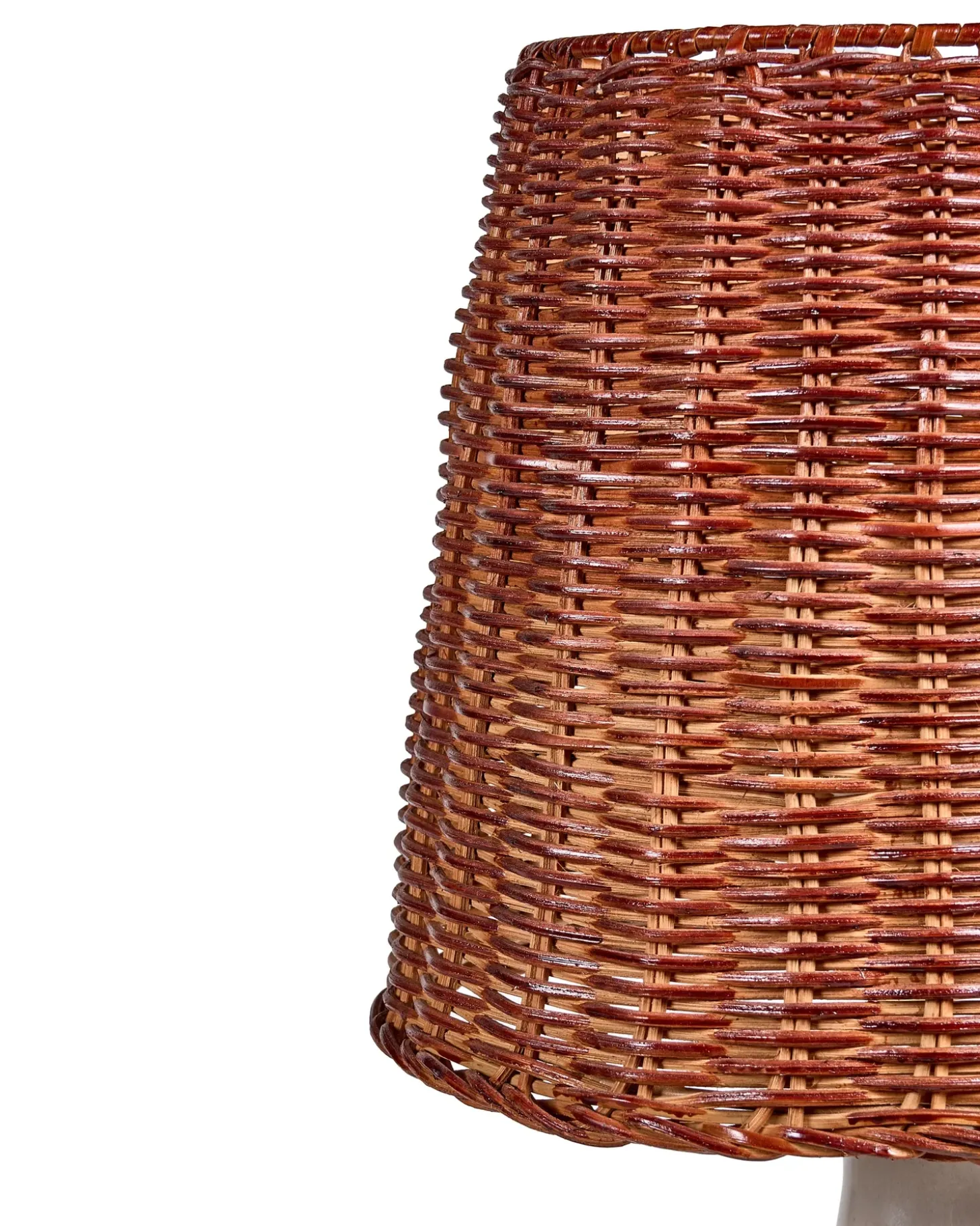 Bordlampe MADURU Keramik Hvid