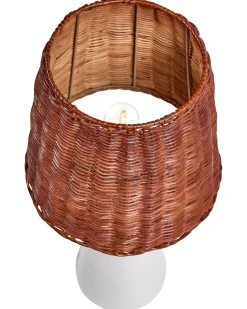 Bordlampe MADURU Keramik Hvid