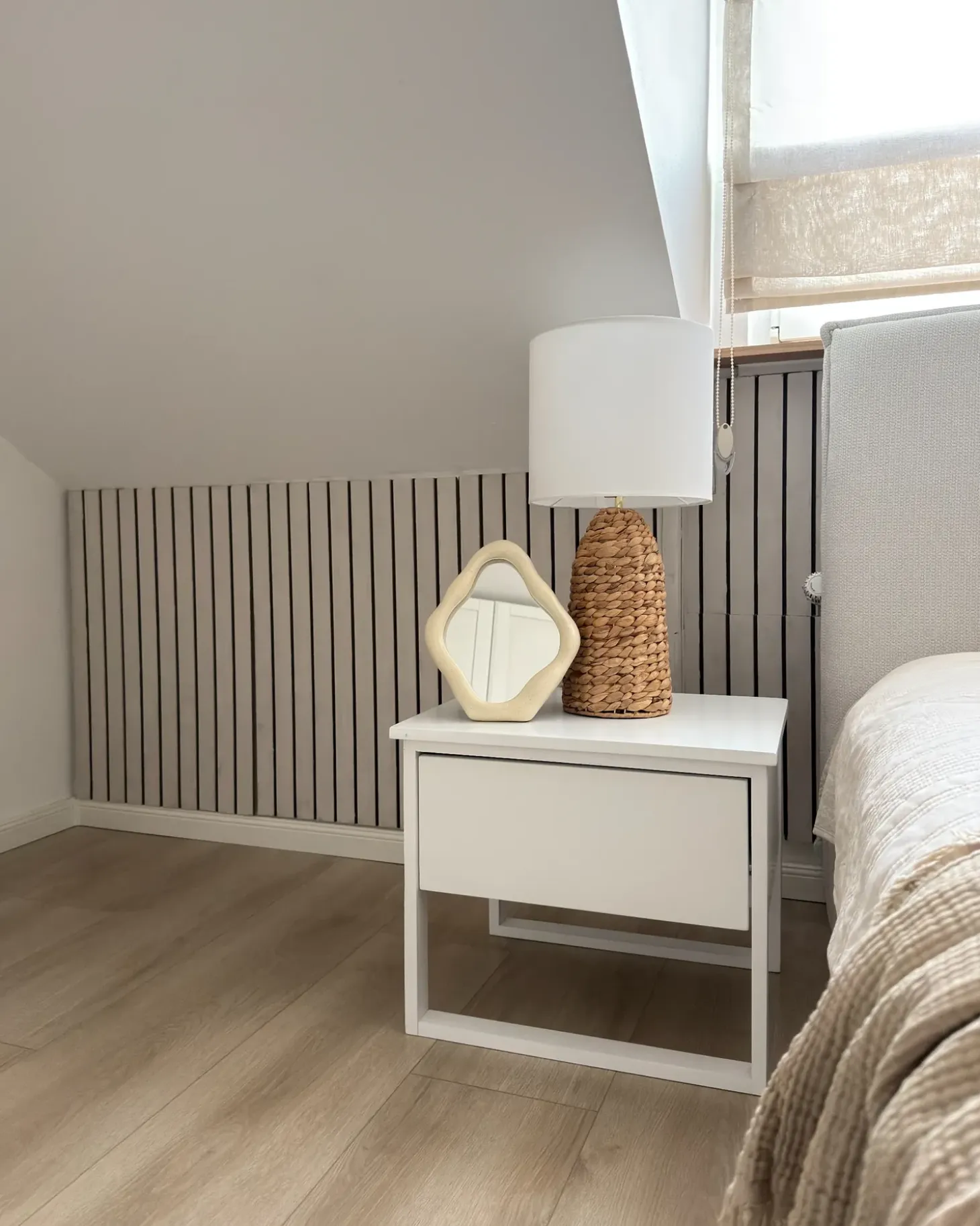 Bordlampe MAHAWELI Vandhyacint Naturlig