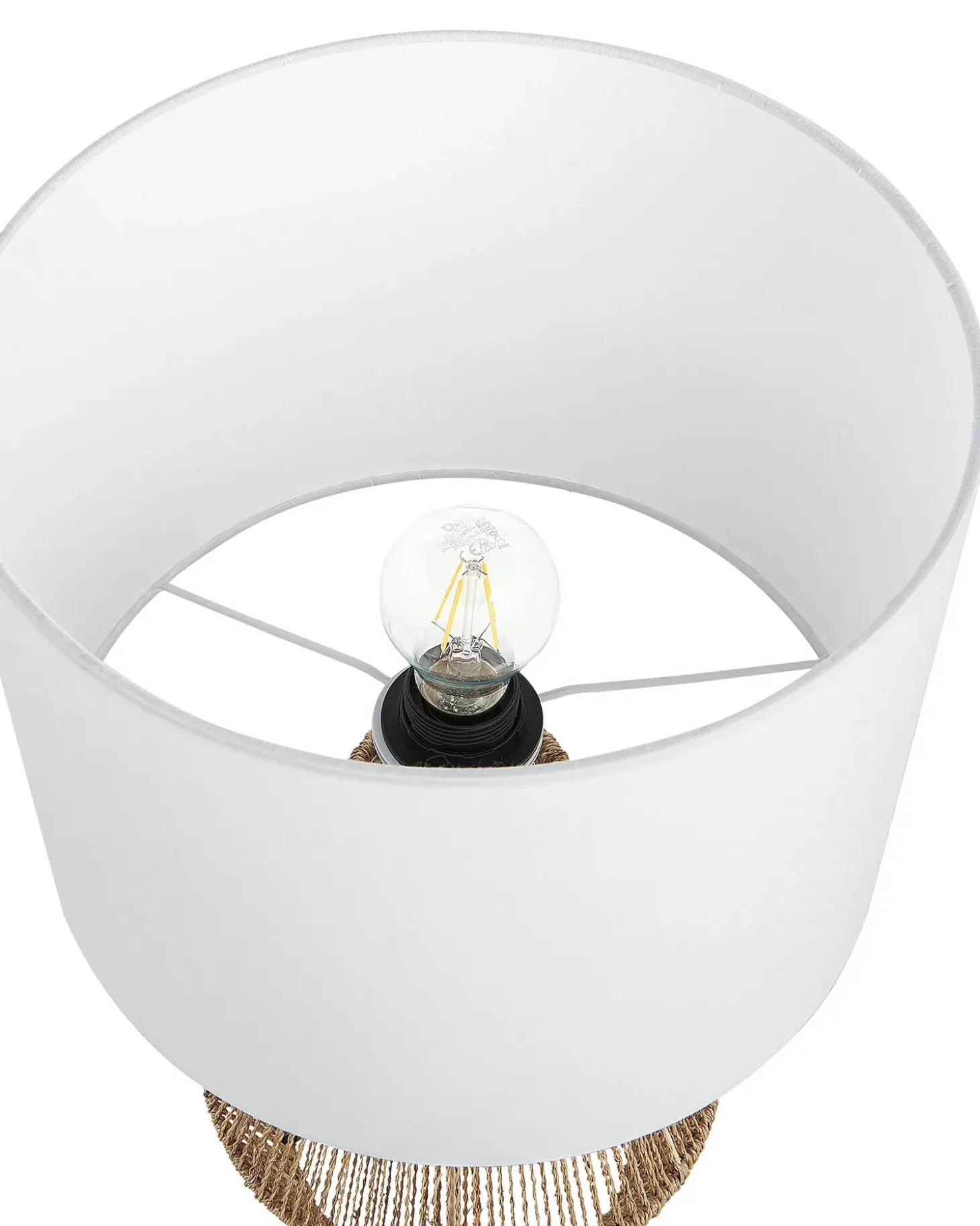 Bordlampe MALEWA papirreb Naturlig