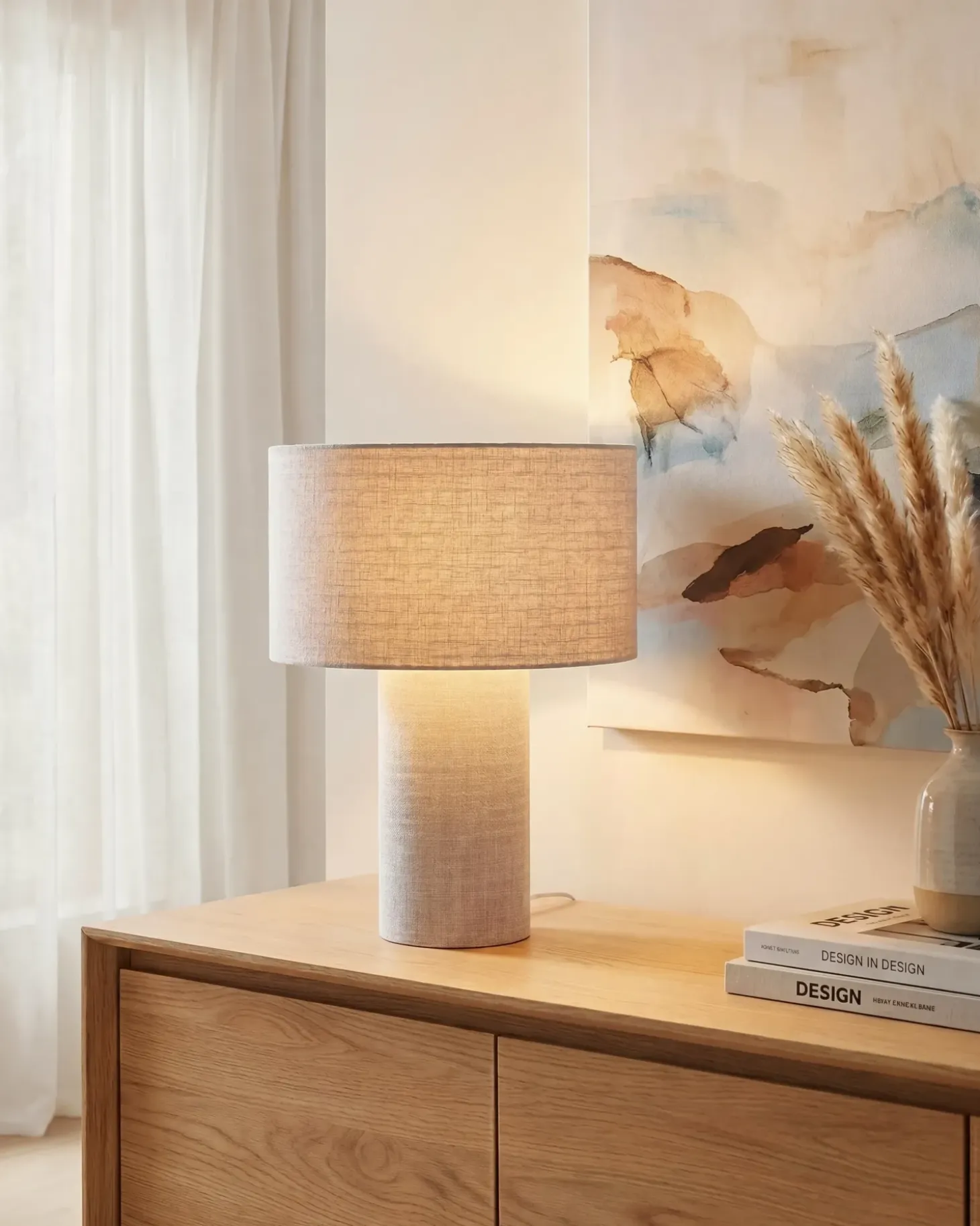 Bordlampe MALIPS Grå