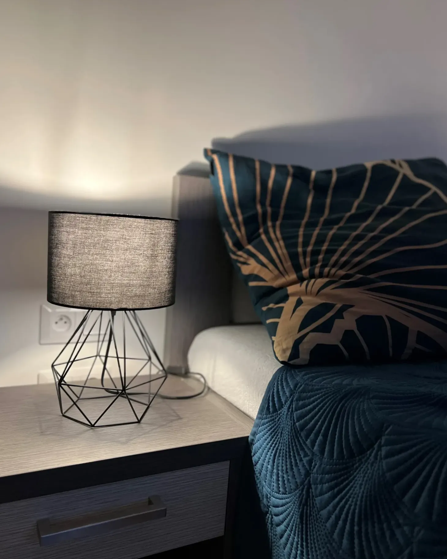 Bordlampe MARONI Metal Sort