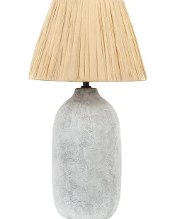 Bordlampe MATILDE Keramik Grå