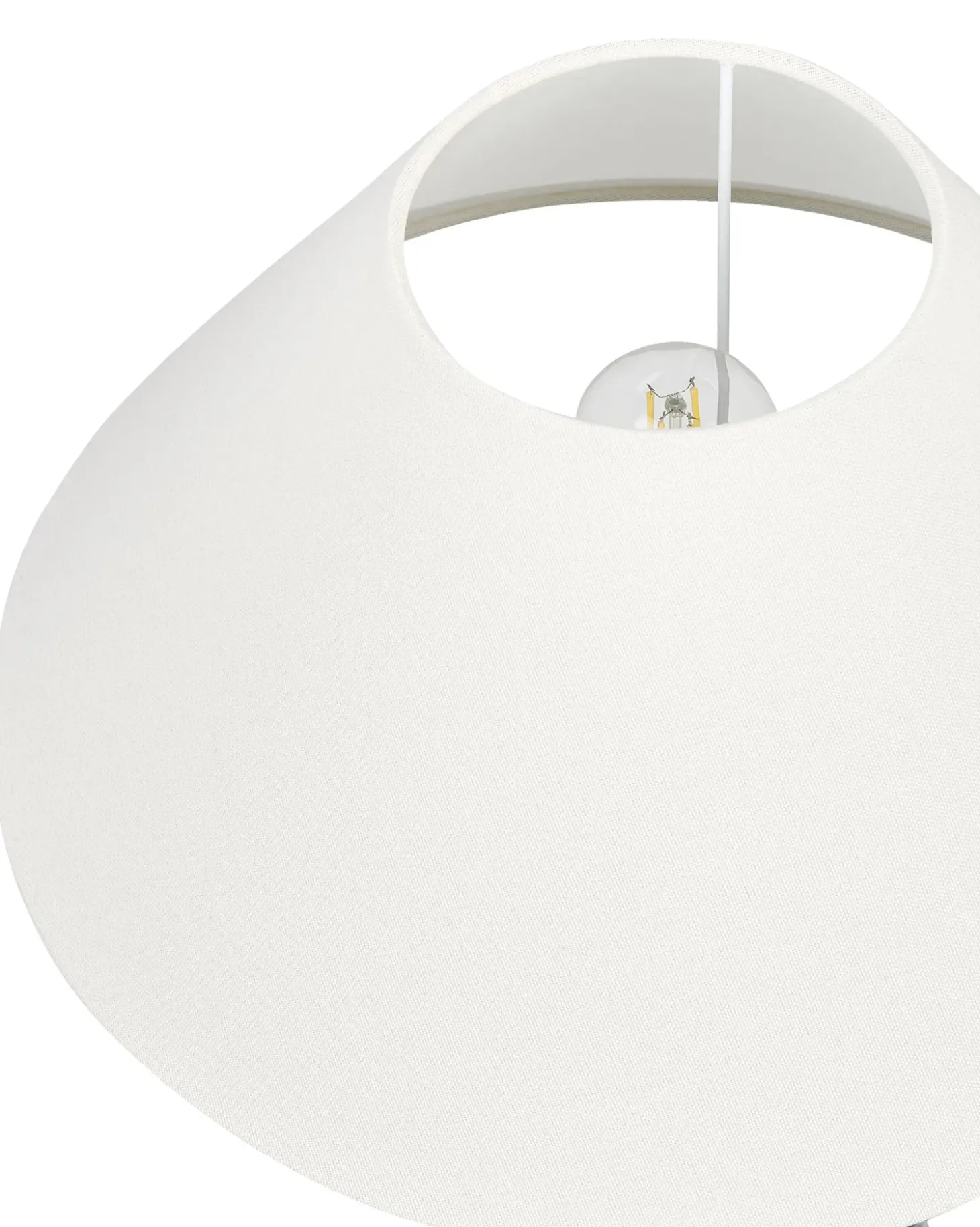 Bordlampe MATINA Keramik Hvid
