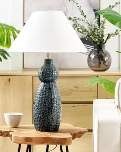 Bordlampe MATINA Keramik Hvid