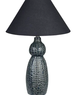 Bordlampe MATINA Keramik Sort