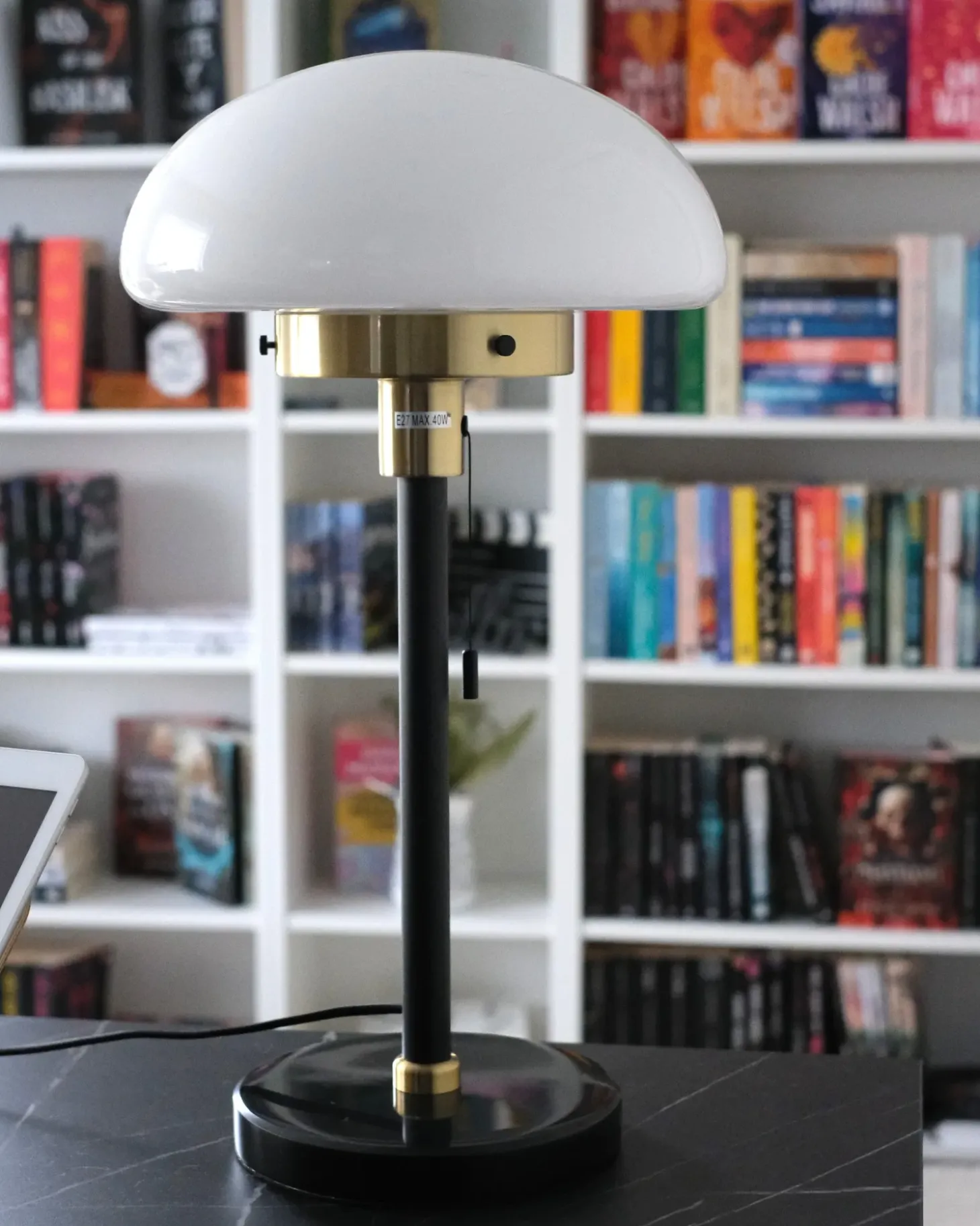 Bordlampe MINIJA Metal Sort