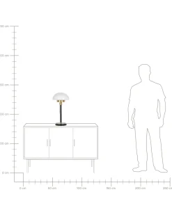 Bordlampe MINIJA Metal Sort
