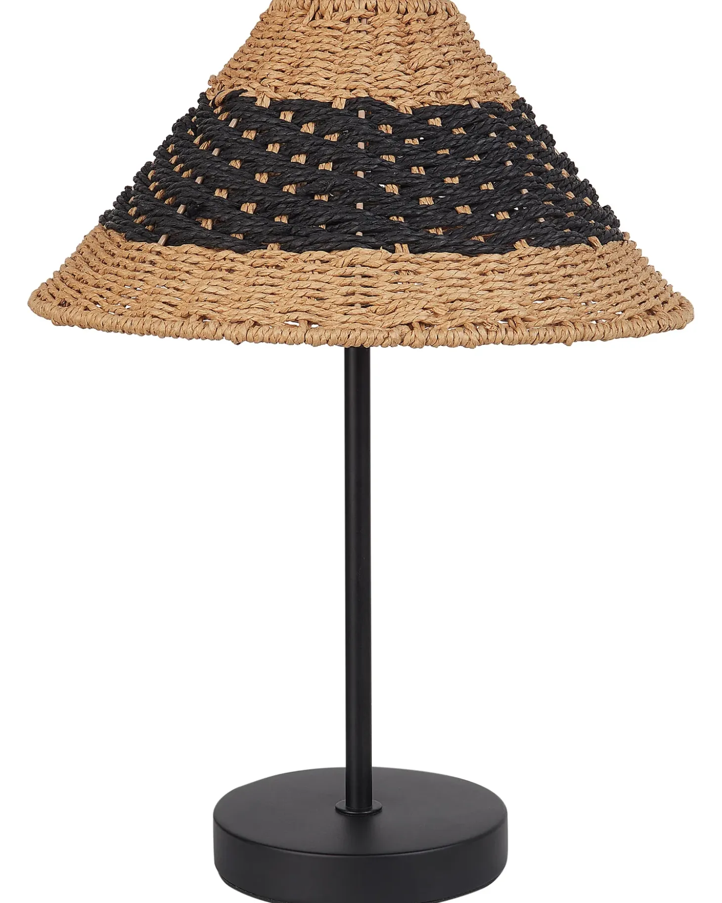 Bordlampe MOMBA papirreb Sort