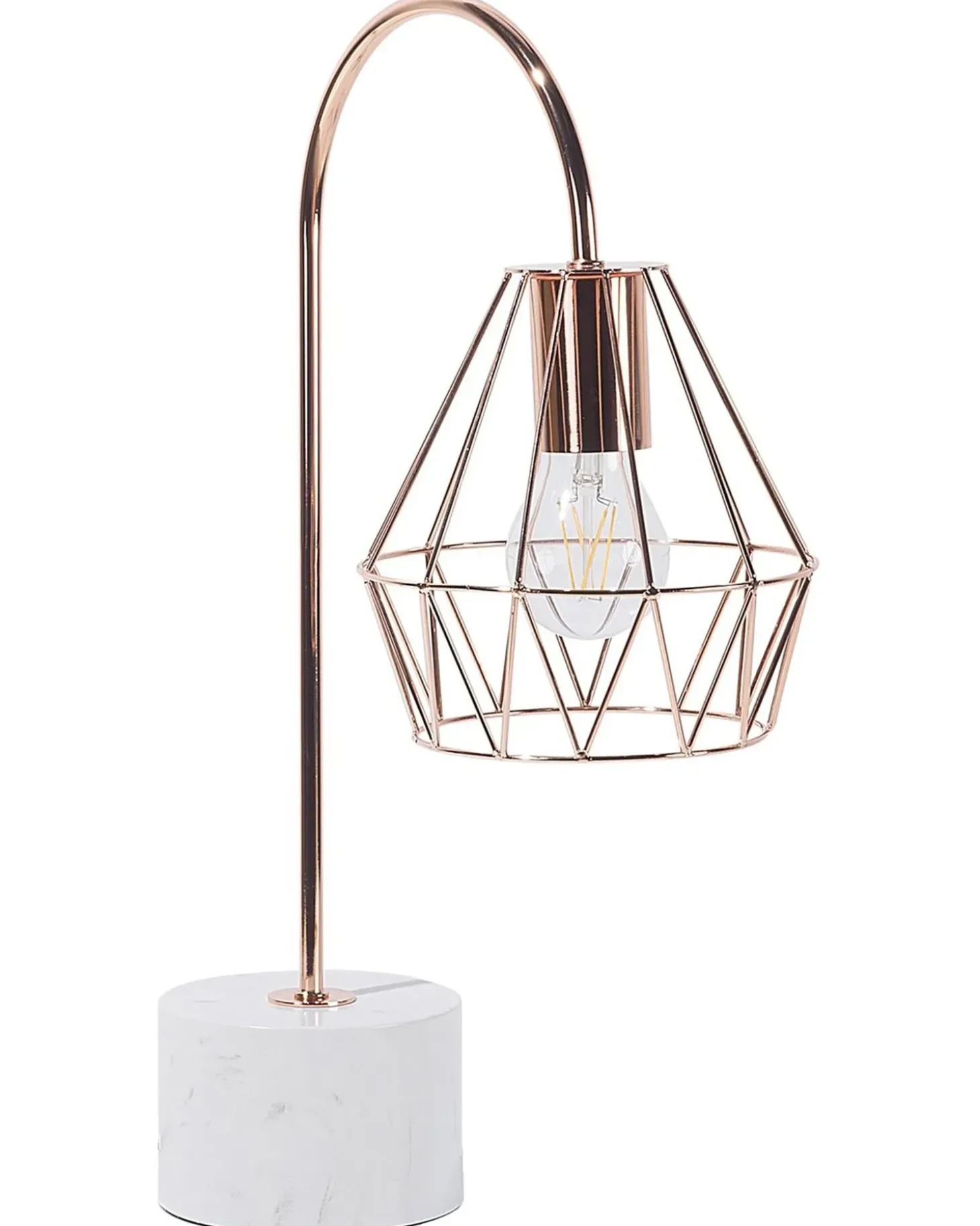 Bordlampe MOONI Metal Kobber