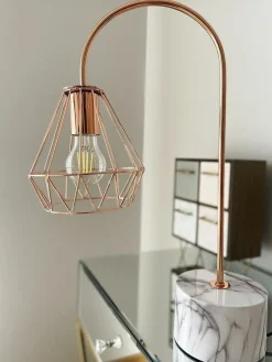 Bordlampe MOONI Metal Kobber