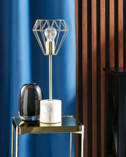 Bordlampe MOONI Metal Messing