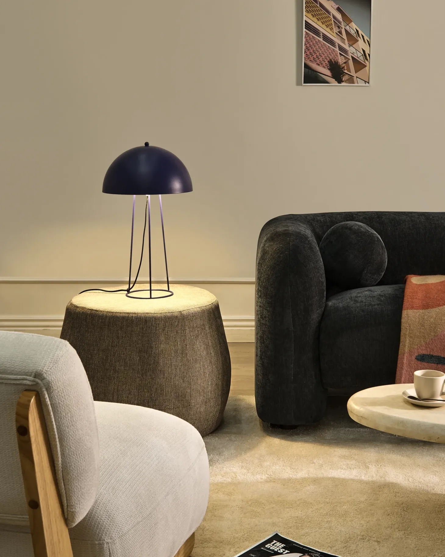 Bordlampe MOPAN Metal Blå