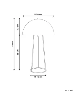 Bordlampe MOPAN Metal Blå