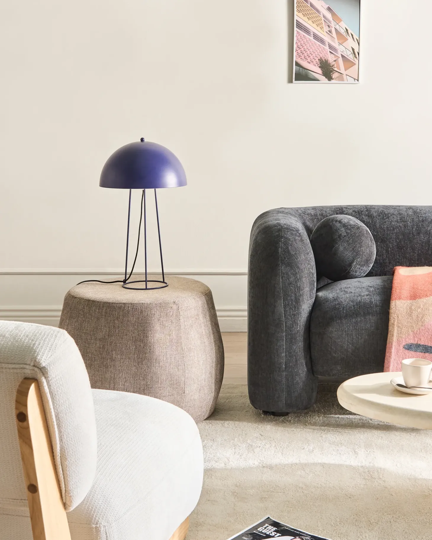 Bordlampe MOPAN Metal Blå