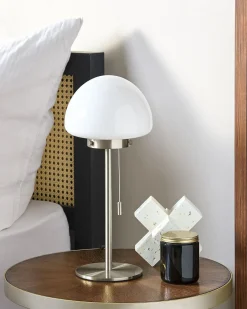 Bordlampe MORUGA Metal Sølv