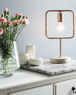 Bordlampe MUNDO Metal Kobber