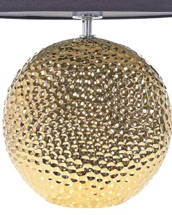 Bordlampe NASVA Keramik Guld