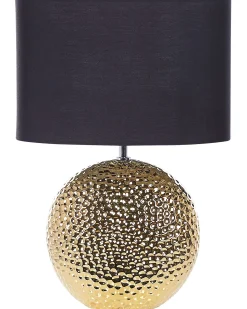 Bordlampe NASVA Keramik Guld