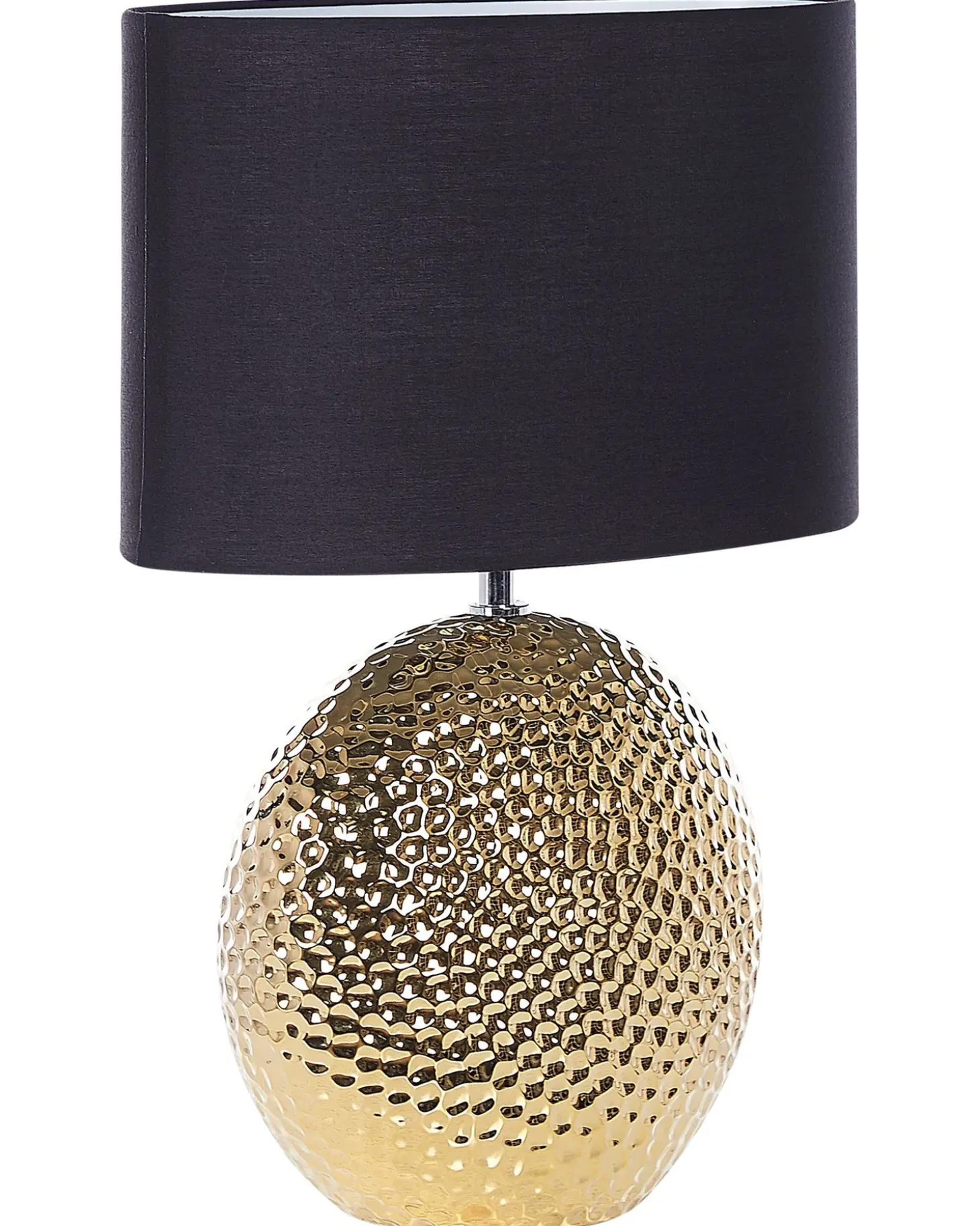 Bordlampe NASVA Keramik Guld