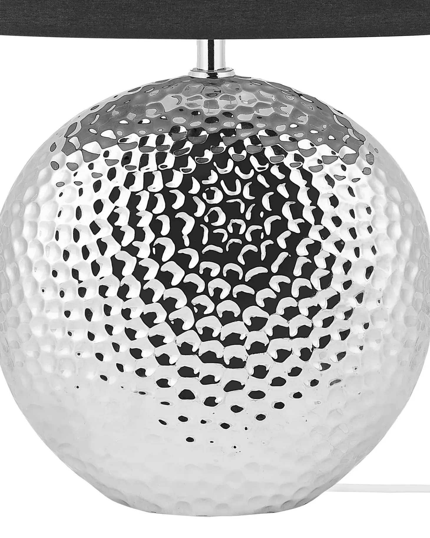 Bordlampe NASVA Keramik Sølv
