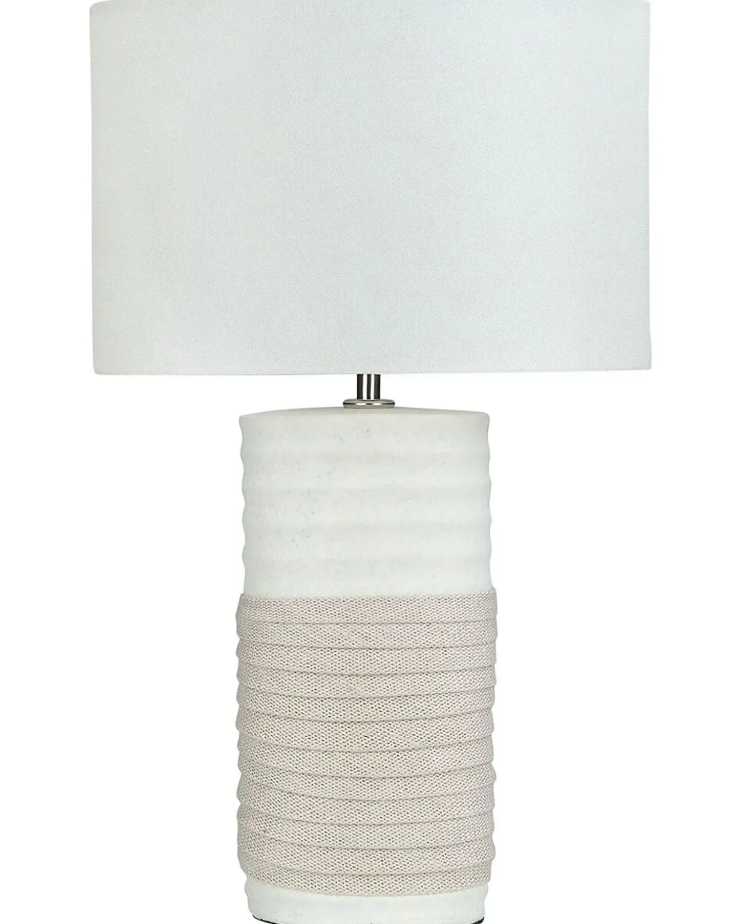 Bordlampe NAVIA Porcelæn Lys Beige
