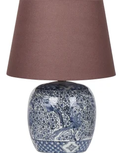 Bordlampe NEIRA Porcelæn Brun