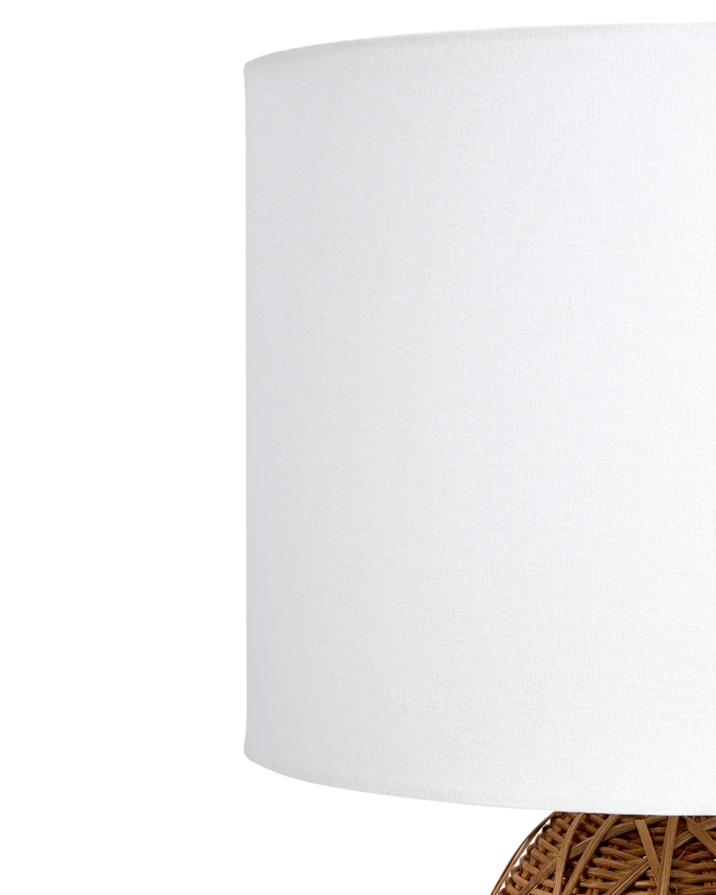 Bordlampe NILWALA Rattan Naturlig