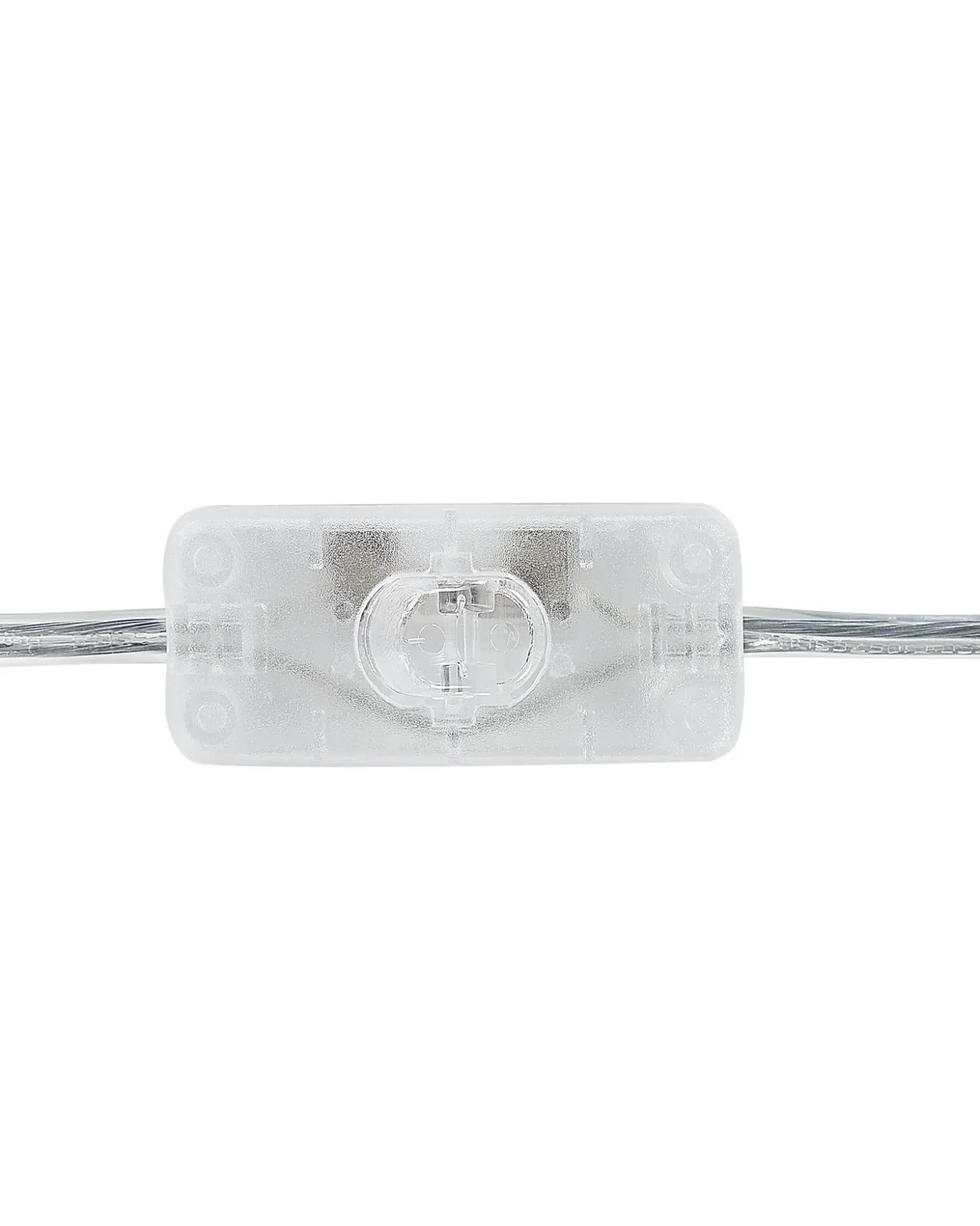 Bordlampe OKARI Glas Hvid