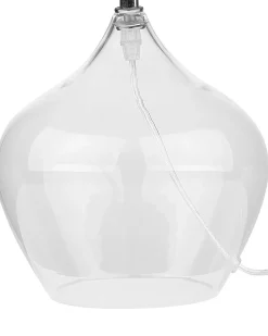 Bordlampe OSUM Glas Sort