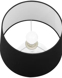Bordlampe OSUM Glas Sort