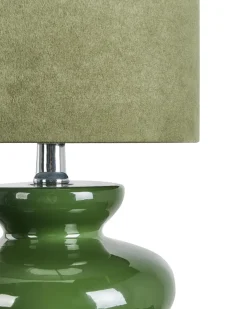 Bordlampe OTEROS Olivengrøn