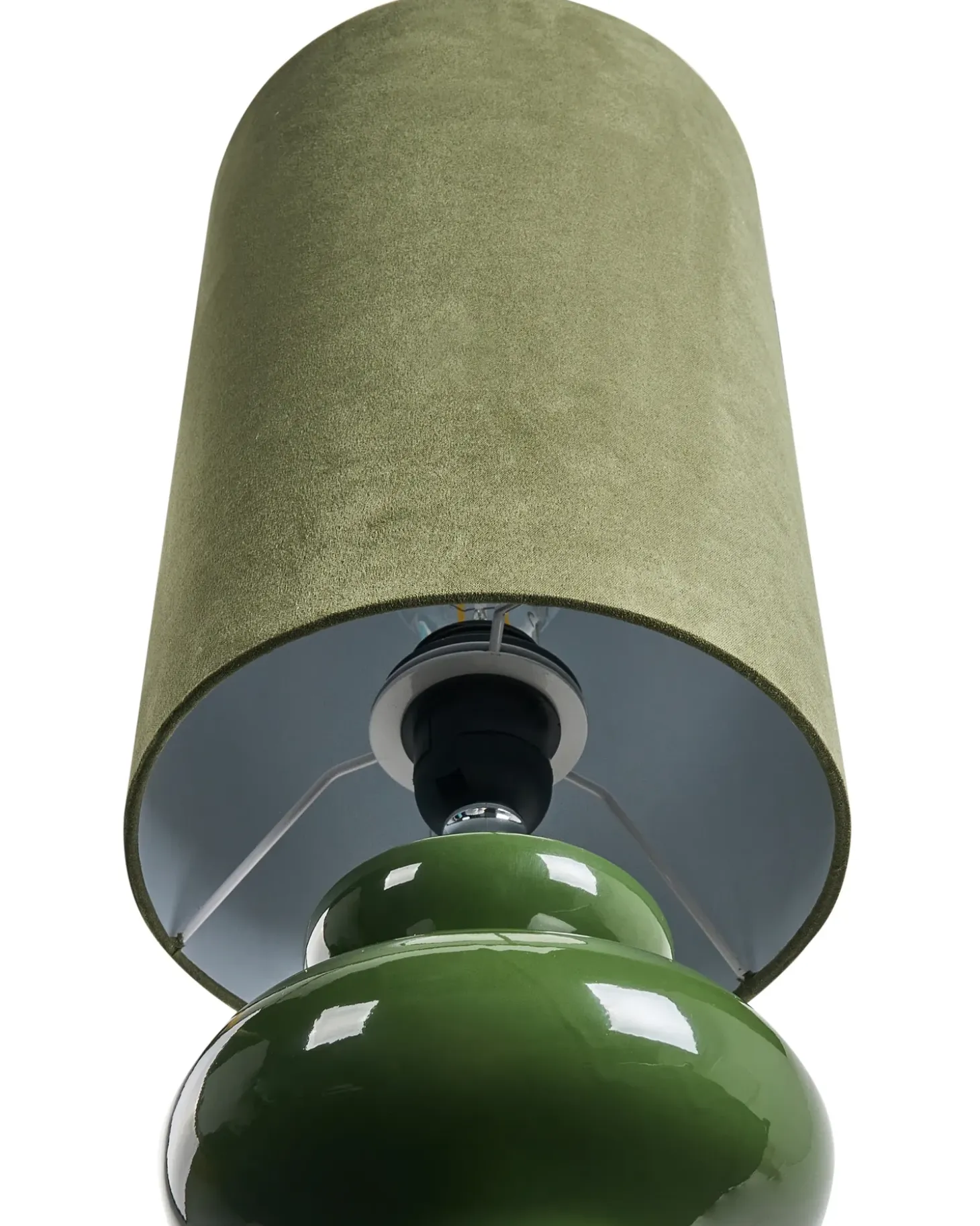 Bordlampe OTEROS Olivengrøn