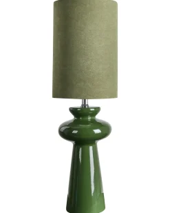 Bordlampe OTEROS Olivengrøn