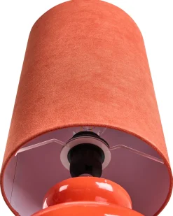 Bordlampe OTEROS Rød