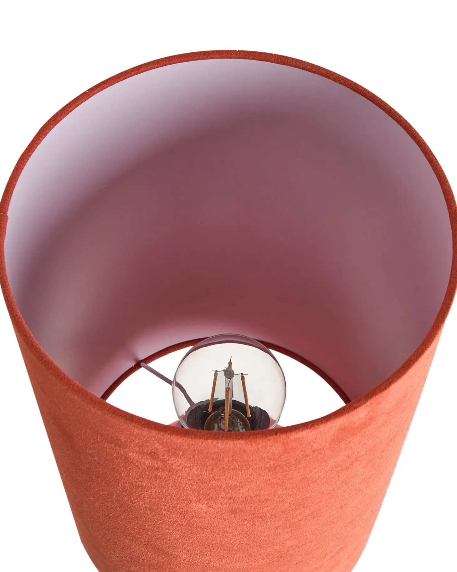 Bordlampe OTEROS Rød
