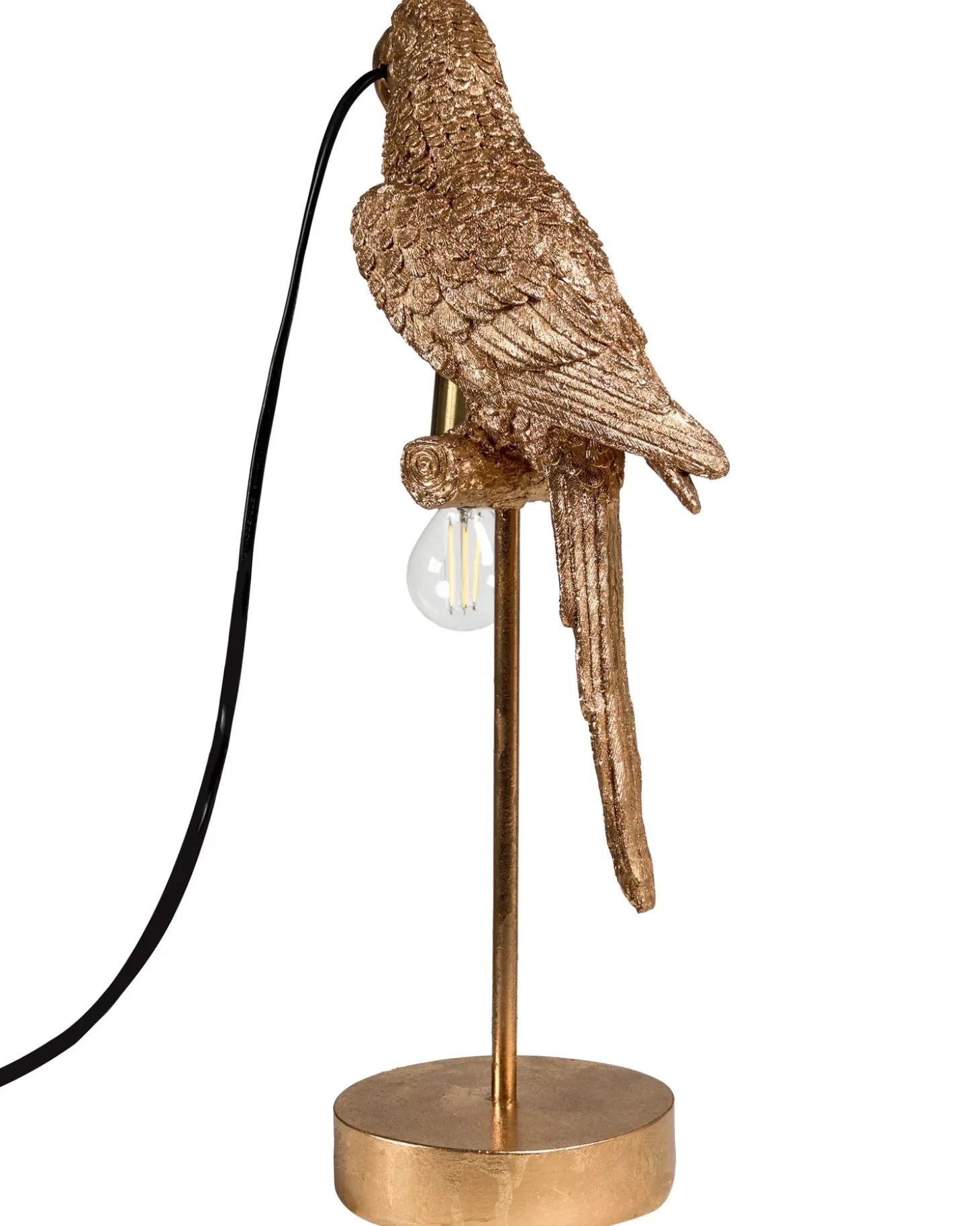 Bordlampe Papegøje SINATRA Guld