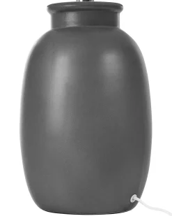 Bordlampe PATILLAS Keramik Sort