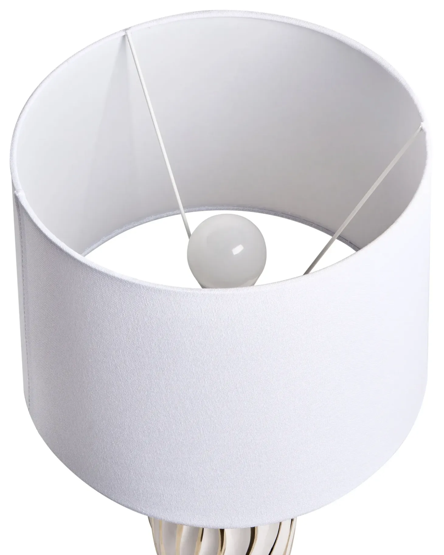Bordlampe PATUCA Keramik Hvid