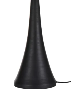 Bordlampe PELLEJAS Mangotræ Sort