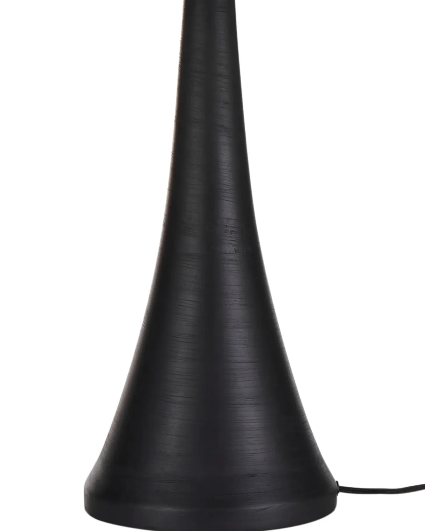 Bordlampe PELLEJAS Mangotræ Sort