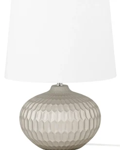 Bordlampe PIRITA Keramik Guld