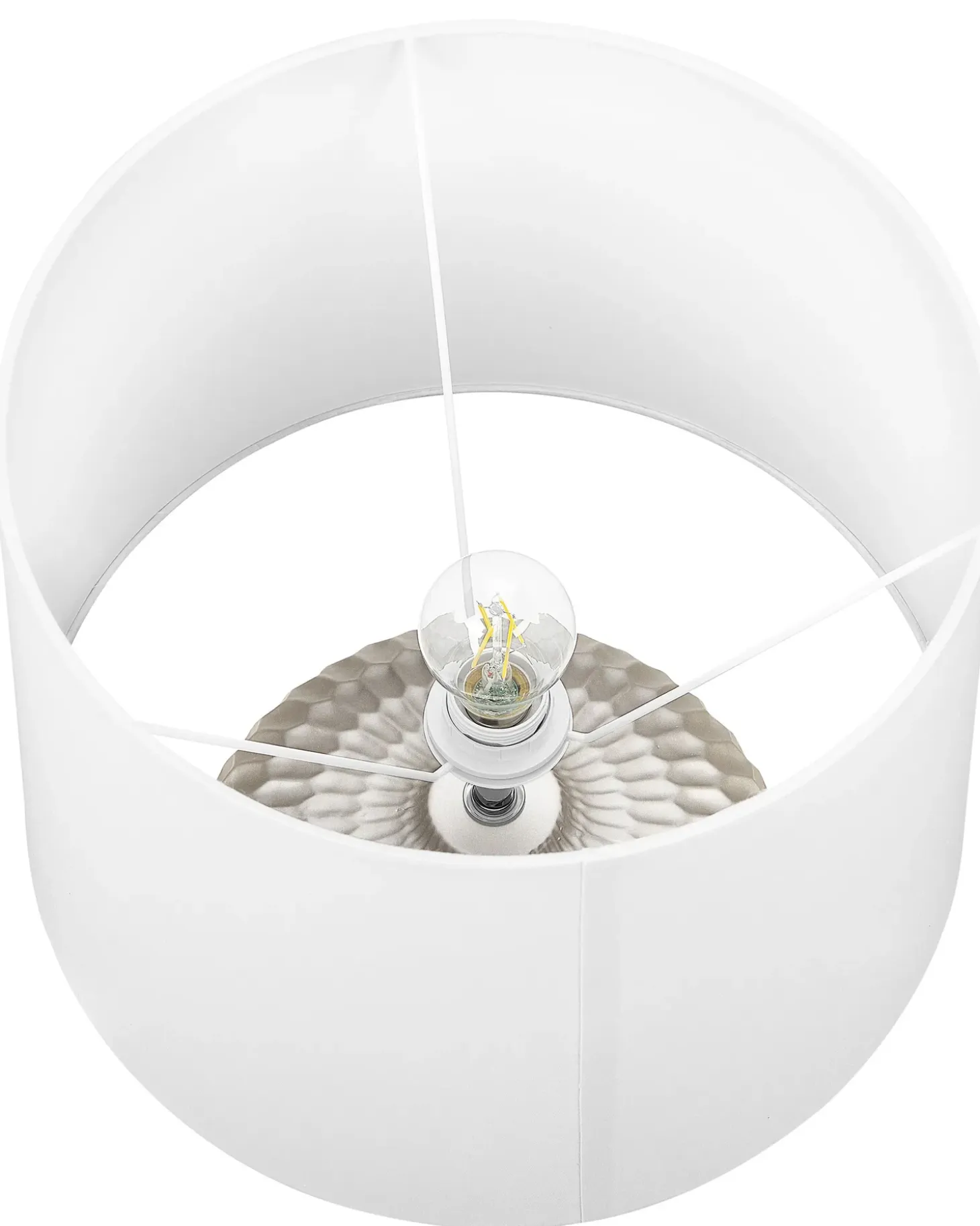 Bordlampe PIRITA Keramik Guld