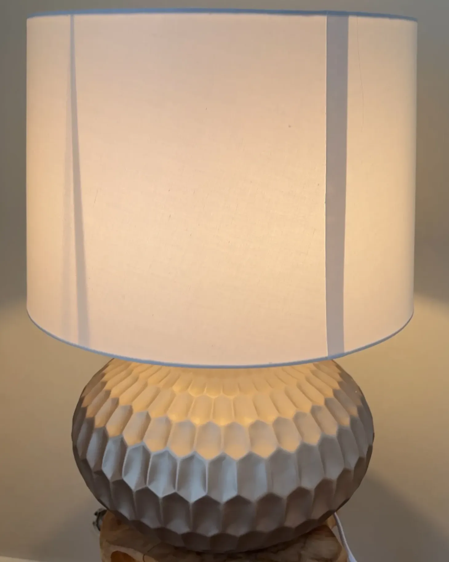 Bordlampe PIRITA Keramik Guld