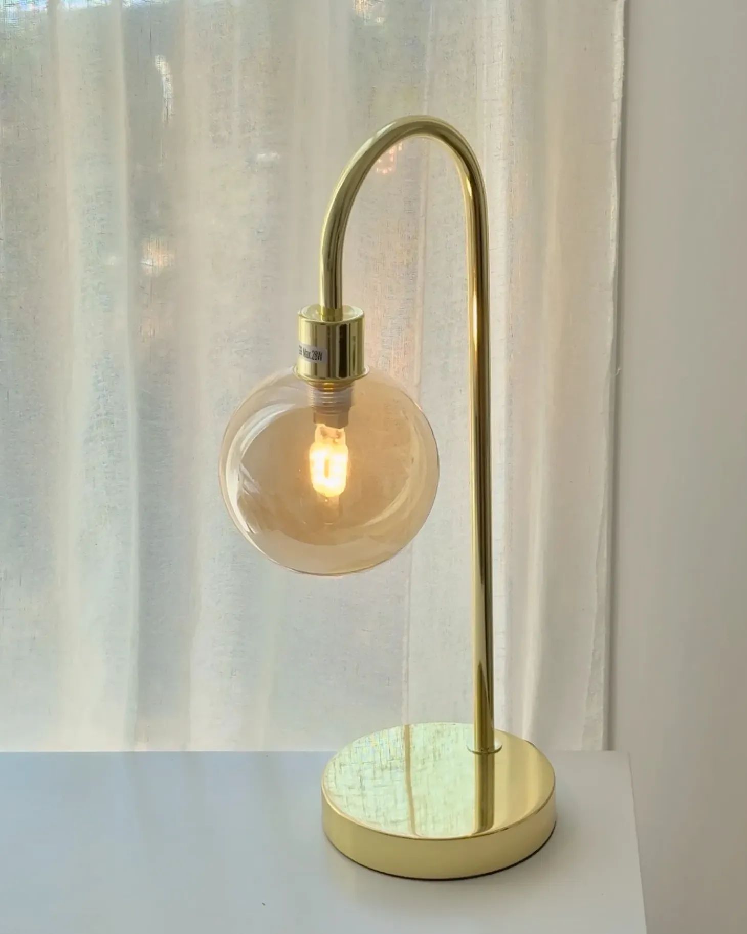 Bordlampe RAMIS Metal Guld