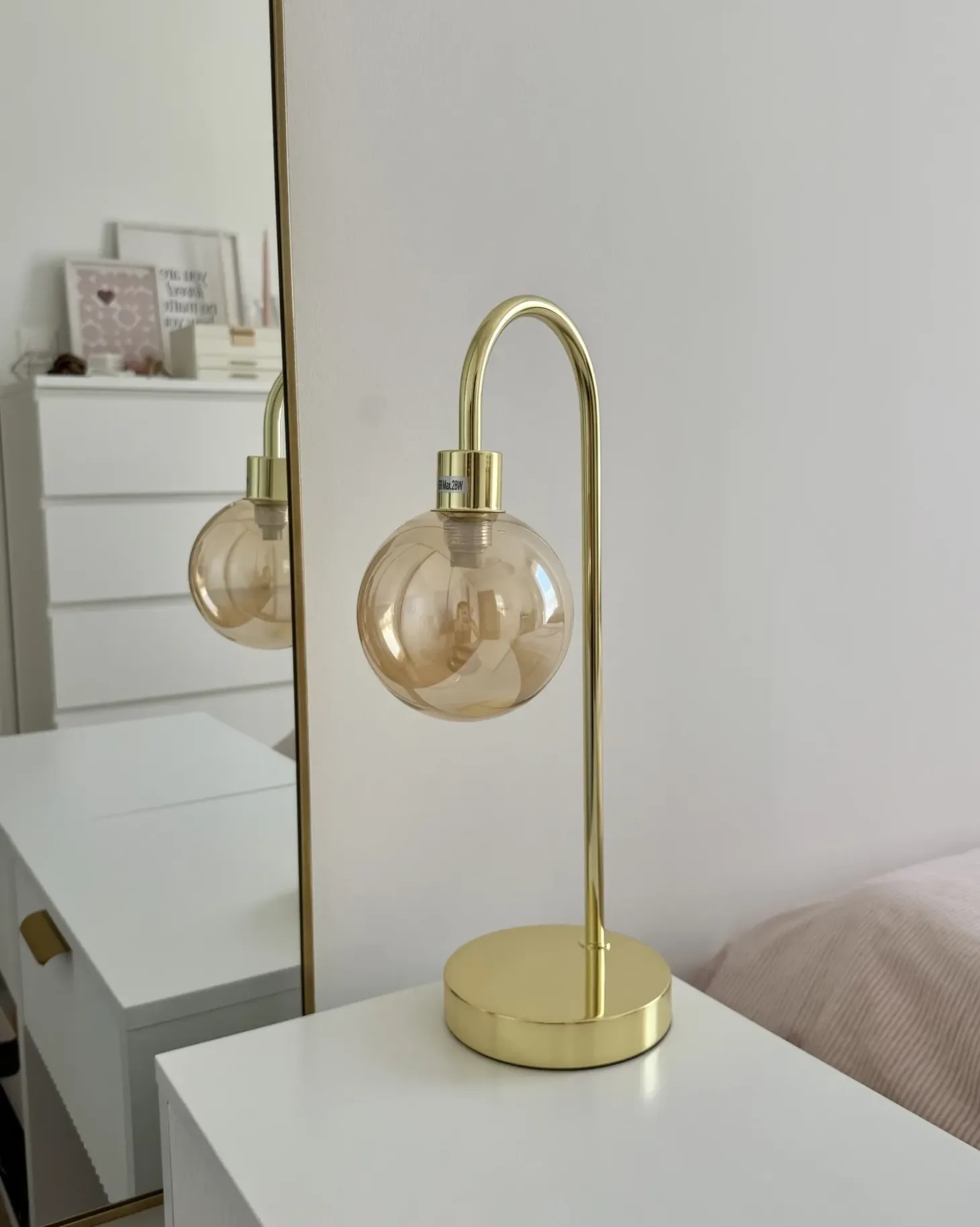 Bordlampe RAMIS Metal Guld